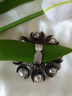 OXIDISED RING BIG ADJUSTABLE