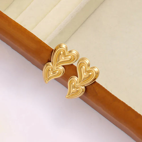 ANTI TARNISH DOUBLE HEART