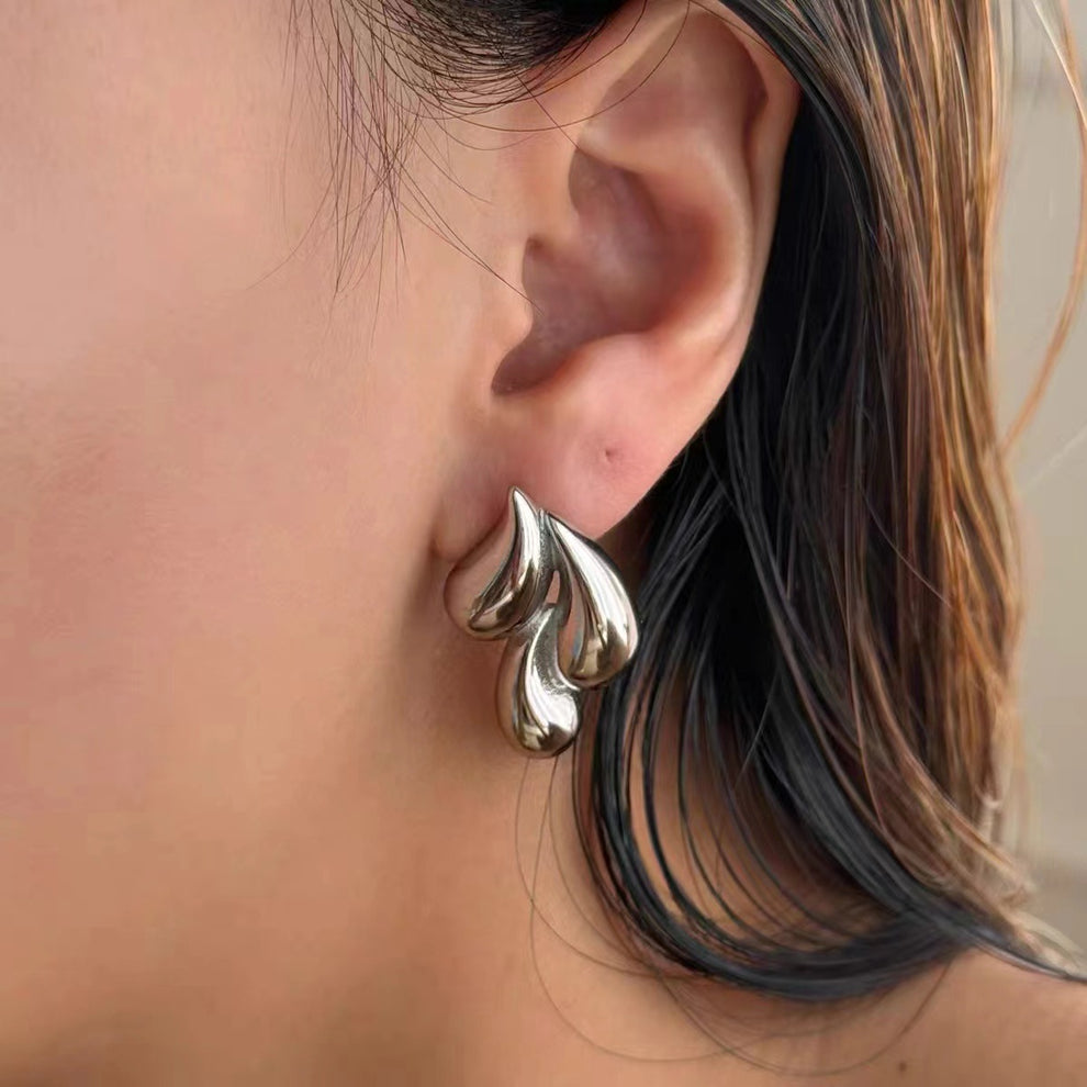 Korean style Earring silver