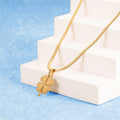 GOLD PLATED CLOVER NECKLACE