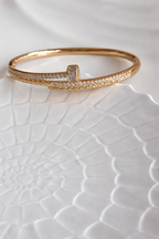 ANTI TARNISH AD STUDED NAIL BRACELET