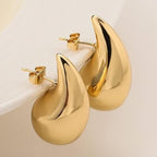 GOLDEN THICK EARRING