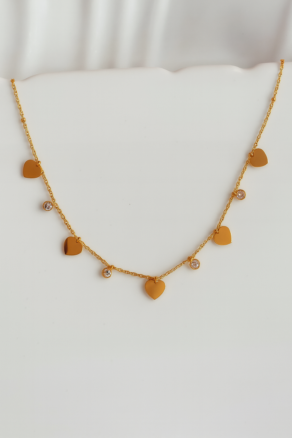 MULTI HEART NECKLACE